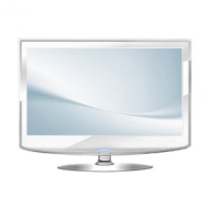 22&quot; LCD TV DVD COMBI (SAMSUNG SCREEN) IN WHITE WITH FREEVIEW