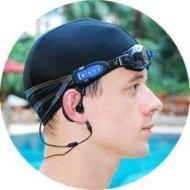 LAVOD Aqua Cube Waterproof MP3 Player Blue 2GB