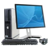 Refurbished Dell Optiplex GX620 Intel Pentium 4 2800 MHz 40Gig HDD 2048mb DVD ROM Windows 7 Professional 32 Bit + 17&quot; LCD Desktop Computer