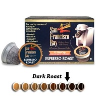 San Francisco Bay Premium Gourmet Coffee Espresso Roast -- 12 Cups