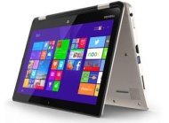 Toshiba Radius 2-in-1 11.6&quot; Touch-screen Laptop - Intel Celeron Processor N2840 / 4GB Memory / 500GB HD/ Webcam / Windows 8.1 64-bit -Satin Gold