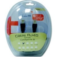 RJ45 ESSENTIELB CAT6E Droit 2M00 noir