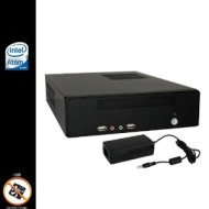 Sedatech - Mini-PC Bureautique - refroidissement passif! - Intel Atom D525 2x1,8Ghz - 4Go RAM - 160Go HDD