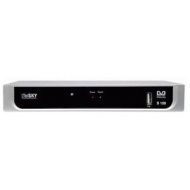 TelSKY S 150 digitaler Sat-Receiver (Scart, USB 2.0 f&uuml;r MP3, Video, Foto, keine Aufnahmefunktion) silber