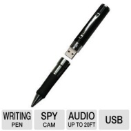 Night Owl NOPEN-4GB-B 4GB Executive Camera Pen - Audio, USB, PC and Mac Compatible,  Record Up To 2Hrs, 4GB Internal Memory, 640 x 480 Resolution, AVI