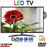 Reflexion LDD2265, LED Fernseher 22 Zoll 55 cm, DVB-S /S2, DVB-T, DVB-C, DVD, USB, 230V +12Volt, Energieeffizienzklasse B