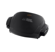 George Foreman 14066 Compact Removable Plates Grill - Black, 3 Portion