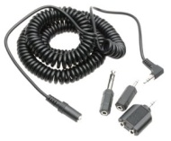 Maxell HP-20 Headphone Extension Cord with Adapters (190399)