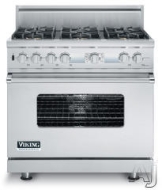 Viking 36&quot; Freestanding Gas Range VGIC5366BX