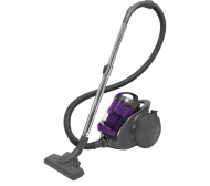 RUSSELL HOBBS Turbo Cyclonic Pro RHCV2002 Bagless Cylinder Vacuum Cleaner - Gunmetal Grey &amp; Purple