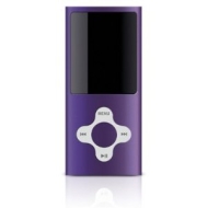 Klastor PURPLE 4gb ALL NEW 5TH GEN MP3 Player MP4 Player with VIDEO CAMERA , FM Radio and now BIGGER Full Colour Screen