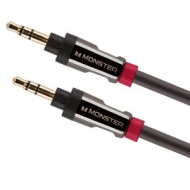Monster Cable Products 1/8 Mini to 1/8 Mini iPOD/MP3 cord 7&#039; - Black (133208-00)