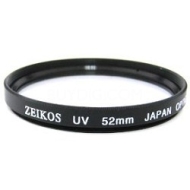 Zeikos 52mm Multicoated UVProtective Filter--offers lens protection &amp; clearer pictures
