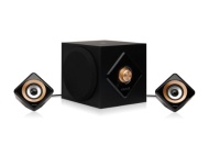 Kinivo M2 Bluetooth Big Bass 2.1 Speaker System with NFC - 56 Watts of Massive Power and a Solid Wooden Subwoofer