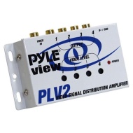 PYLE PLV2 1 Into 4 Mobile Video Signal Distribution Amplifier