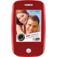 Ematic EM604VIDG 3-Inch Touch Screen 4 GB MP3 Video Player with Built-In 5MP Digital Camera (Green)