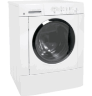 GE WSSH300GWW King-size Capacity Frontload Washer (White-on-White) 3.5 Cu. Ft.