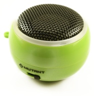 Mutant Media YoYo Portable Speaker with Built-In Battery, Green