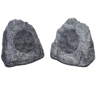 New 6.5&quot;&quot; Woofers Outdoor Garden Waterproof Granite Rock Patio Speaker Pair 2R6G