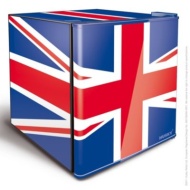 Husky EL193 Union Flag Table Top Refrigerator