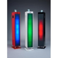 Ipod Led Light Sound System/ Tower Speaker/ Red