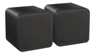 FULL RANGE 4&#039;&#039; 80W BOOKSHELF SPEAKERS BLACK