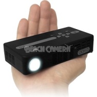 AAXA Technologies P4 Pico Pocket Projector w/ 80Lumens LED, Windows CE, Rechargable Battery, DLP