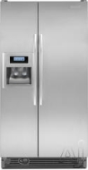 KitchenAid Freestanding Side-by-Side Refrigerator KSRG25FV