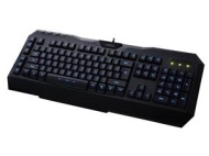 Perixx PX-2000, Programmable Backlit Gaming Keyboard - USB - 6 Macro Keys &amp; 3 User Profile - Blue Illuminated Backlit - Gold-plated USB Connector - 6