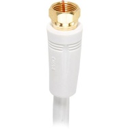 RCA 25&#039; RG-6 Digital Coaxial Cable With Gold Plated F Connectors (Black)