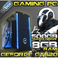 VIBOX Focus 2 - Home, Office, Family, Gaming PC, Multimedia, Desktop, PC, Computer, - PLUS X2 FREE GAMES! ( New 4.2GHz AMD, FX 4170 Fast Quad Core Bul