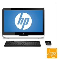 HP Black Pavilion 23-P110 All-in-One Desktop PC with AMD Quad-Core A8-6410 Accelerated Processor, 4GB Memory, 23&quot; Touchscreen, 1TB Hard Drive and Wind