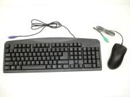 inland 70127 Black 107 Normal Keys PS/2 Wired Standard U-Touch Multi-media Keyboard &amp; Mouse