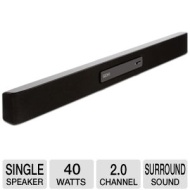 Seiki 2.0 HD Surround System Soundbar - 40 Watts Total, Yamaha Digital Amplifier Built-In, Bass Booster, Volume Control, Black - SB2025 &nbsp;SB2025