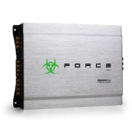 Force Four Amplificatore finale di potenza auto Hi-Fi car (1600 Watt max, 4 canali, MOSFET) nero