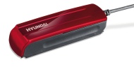 Hyundai Magic Scan - Scanner portatile con software OCR, 300 dpi rosso