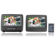 Axion 7&quot; Dual Portable DVD Player
