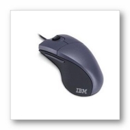 IBM ScrollPoint - Mouse - 2 button(s) - wired - PS/2 - white