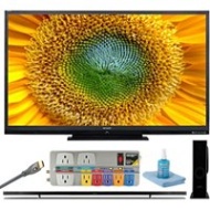 Sharp LC-52LE640U-3-KIT 52 In. 1080p LED SMART TV, Sound Bar System and HD Kit