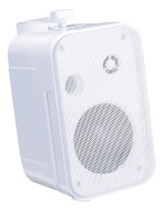 e-audio White 3.5&quot; 2-Way Mini Box Speaker (8 Ohms 100 W)