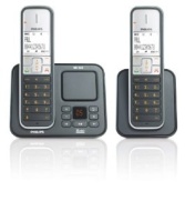 Philips Perfect sound Draadloze telefoon met antwoordapparaat SE5652B 5000-serie, 2 handsets, zwart