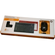 e-Rebel Black Mini Wireless Keyboard and Mouse 10 Meters