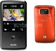 Kodak Playtouch Orange 1080p HD Video Camera Camcorder w/ 3.0&quot; Touchscreen