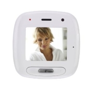 Intenso Viddy - Dispositivo de v&iacute;deo messenger (pantalla de 4,6 cm (1,8 pulgadas), c&aacute;mara, micr&oacute;fono), color blanco