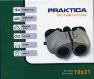 Praktica 10x21 Ultra Compact Porro Prism Binoculars