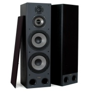 Proson Event 10 - Coppia Diffusori da Pavimento 3 Vie Bass Reflex per Hi-Fi e Home Cinema. Cabinet in legno MDF con finitura venato legno.