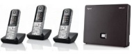 Gigaset S795IP Triple Phone with Answermachine