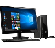 HP 260-a104na Desktop PC &amp; 22KD Full HD 21.5&quot; LED Monitor