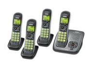 Uniden DECT1480-3 Cordless Phone - DECT - Black