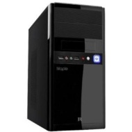 3R Systems R370 PC-Gehäuse (micro-ATX, 2x 5,25 HDD, 1x 3,5 HDD, 2x USB 2.0) schwarz